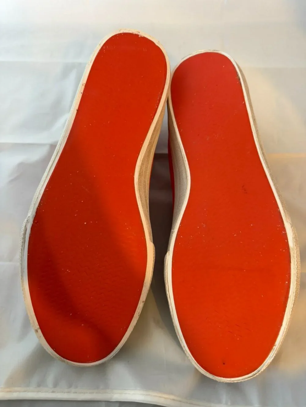 Sperry X Rebecca Minkoff  High Top Sneakers, Orange Women Size 9 NEW